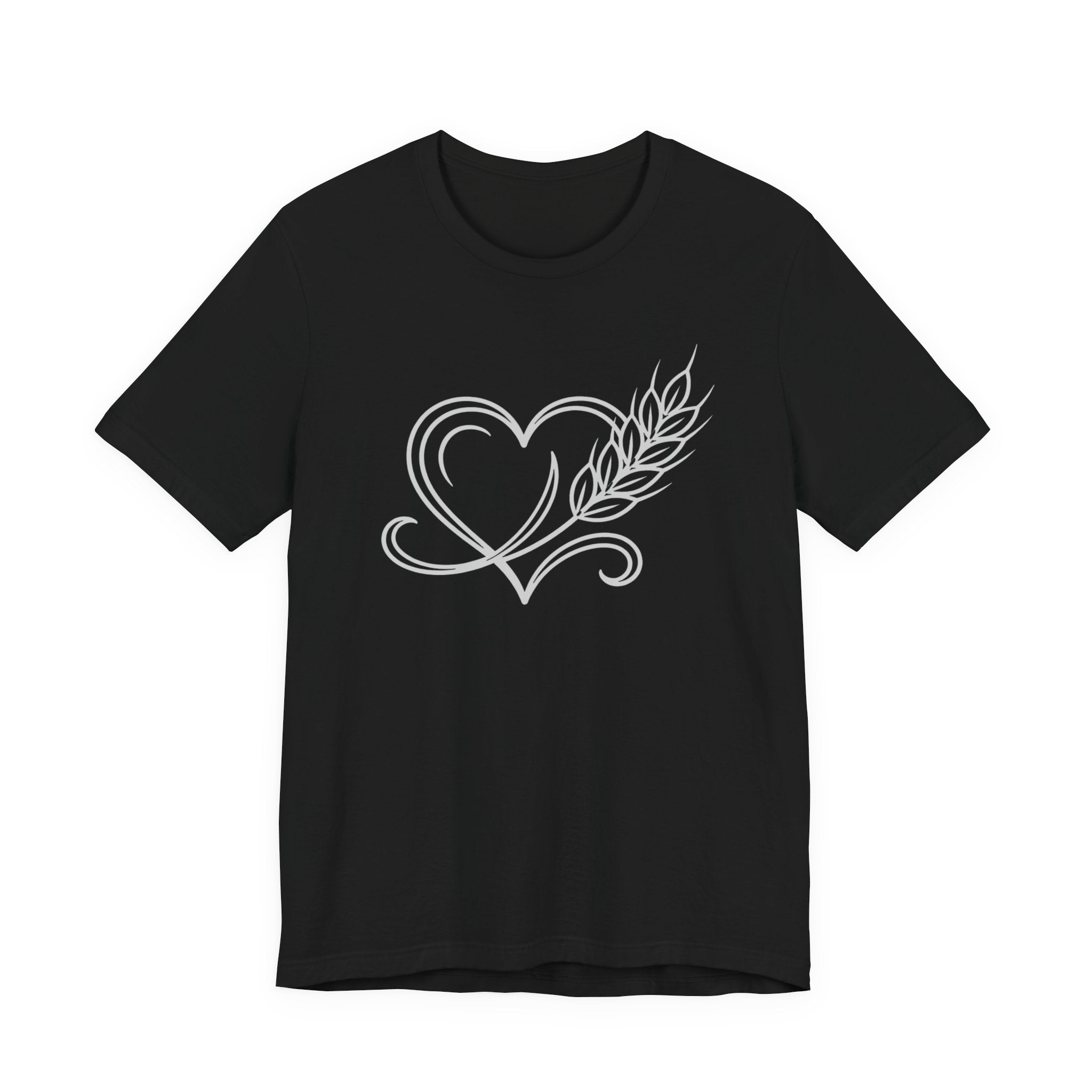 Heart Wheat (Love Baking Tee - Dark Colors)
