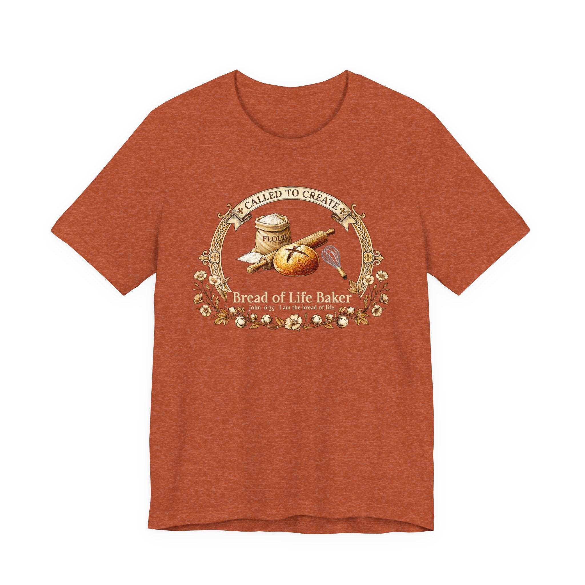 Bread of Life (Christian Bakers Tee in Dark Colors)