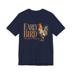 Early Bird With Fabric Waiting (Sewing Tee)