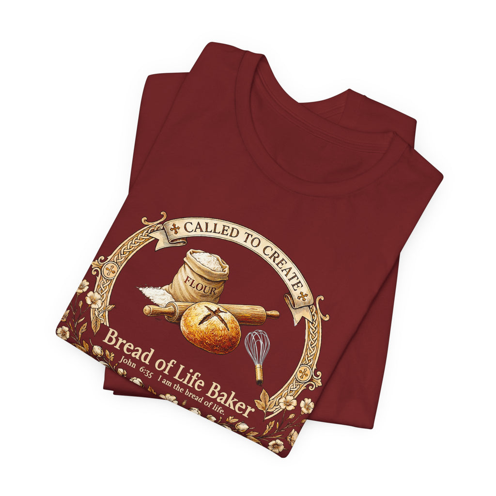 Bread of Life (Christian Bakers Tee in Dark Colors)