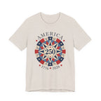America 250 Quilt Star (Patriotic Quilting Tee)