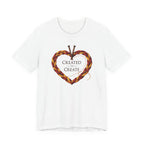 Created To Create (Christian Knitting Heart Tee)