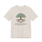 Rooted in Faith (Colossians 2:7 Christian Block Print)