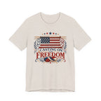 Casting On For Freedom (Patriotic Knitting Tee)