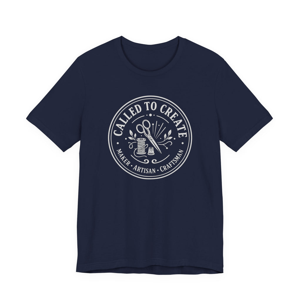 Called to Create - Maker, Artisan... (Christian Crafting - Dark Tee)