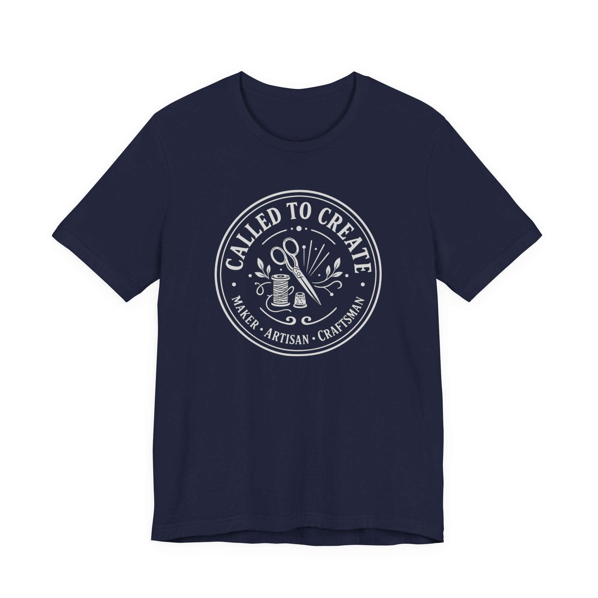 Called to Create - Maker, Artisan... (Christian Crafting - Dark Tee)