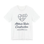 Attitude Under Construction (Proverbs 4:23 Christian Tee)