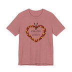 Created To Create (Christian Knitting Heart Tee)
