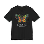 Be Made New - Madagascan Sunset Moth (Ephesians 4:22  Tee in Dark Colors)