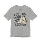 Every Sewing Room Needs A Miniature Schnauzer (Sewing Tee)