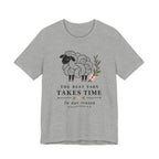 The Best Yarn Takes Time (Galations Christian Tee)