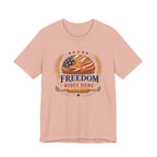 Freedom Rises Here (Patriotic Baking Tee)