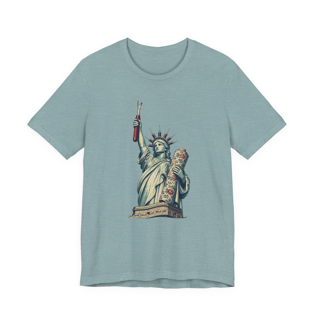 Sewing Statue of Liberty (Sewing Tee)