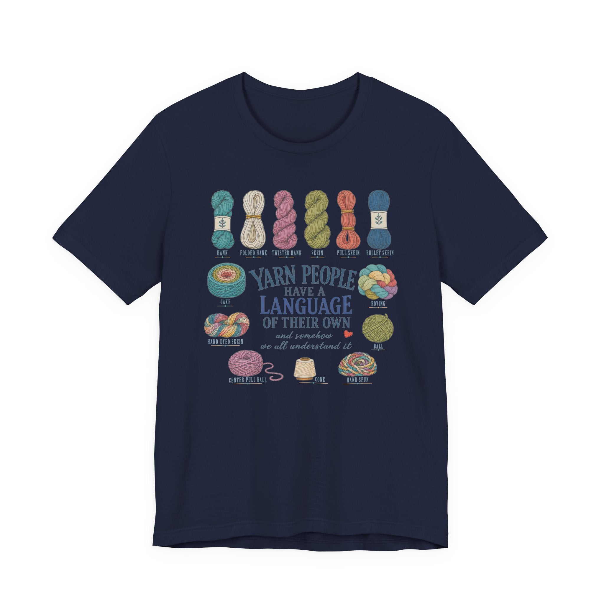 Yarn People Have A Language (Sewing Tee)