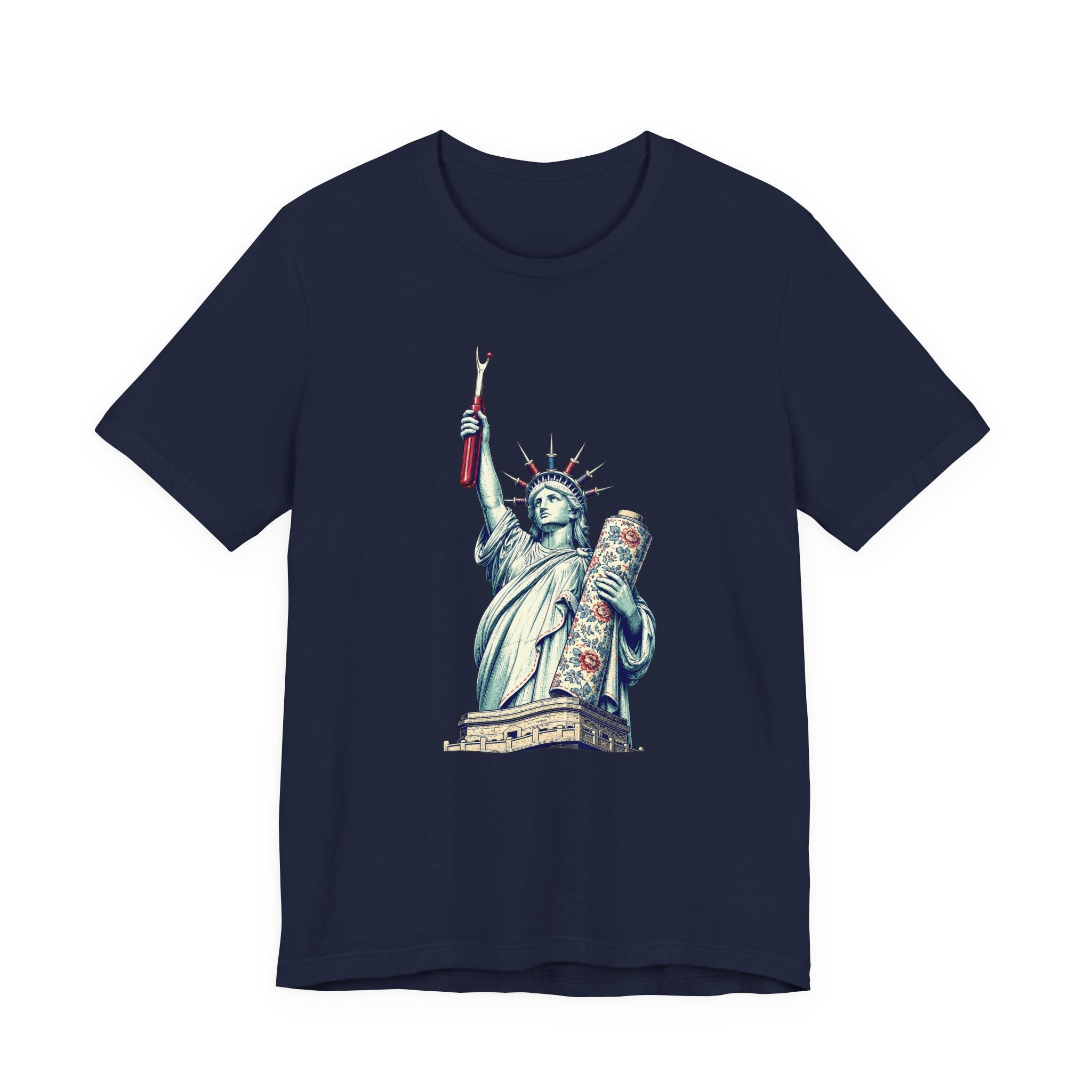 Sewing Statue of Liberty (Sewing Tee)