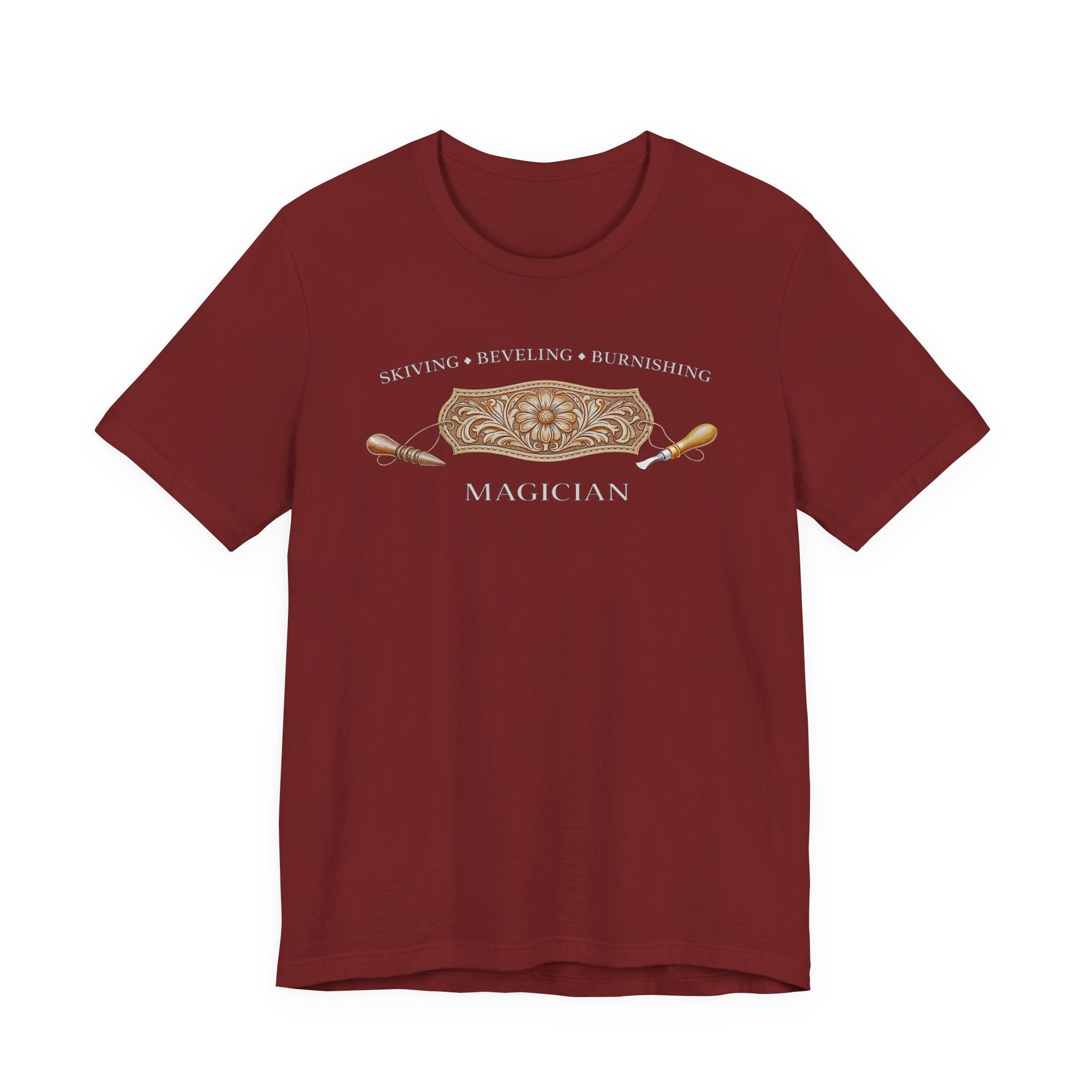 Skiving Beveling Burnishing Magician (Dark Tee)