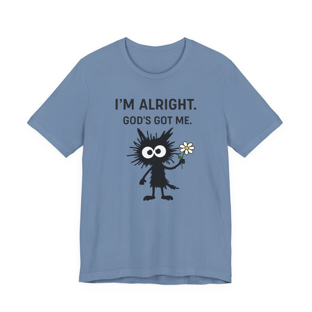 Im Alright (Cat Lovers Christian Tee)