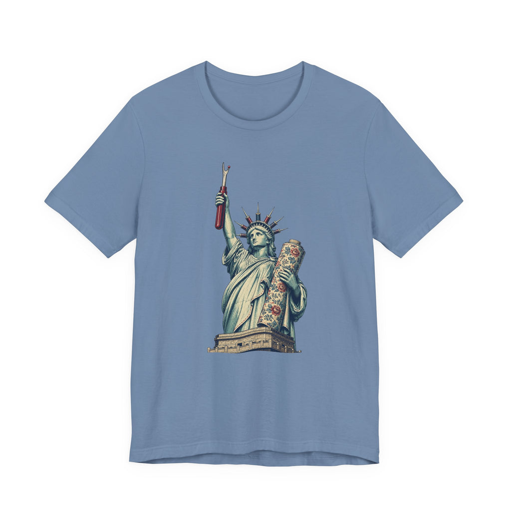 Sewing Statue of Liberty (Sewing Tee)