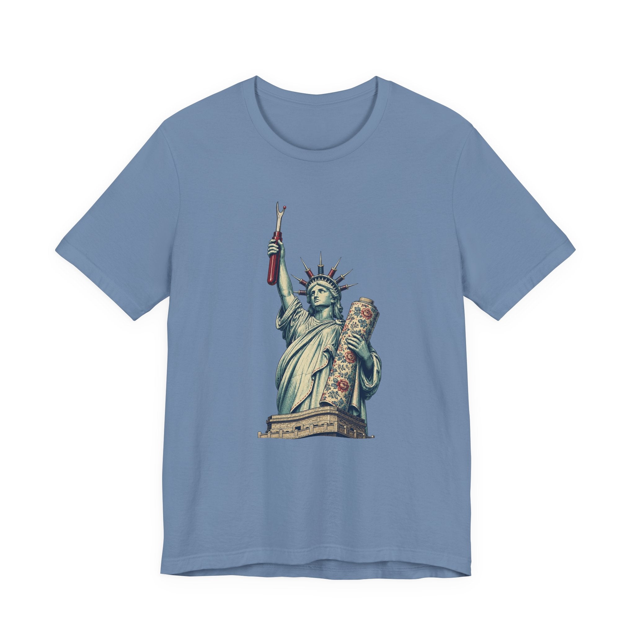 Sewing Statue of Liberty (Sewing Tee)