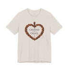 Created to Create (Christian Leatherwork Heart Tee)