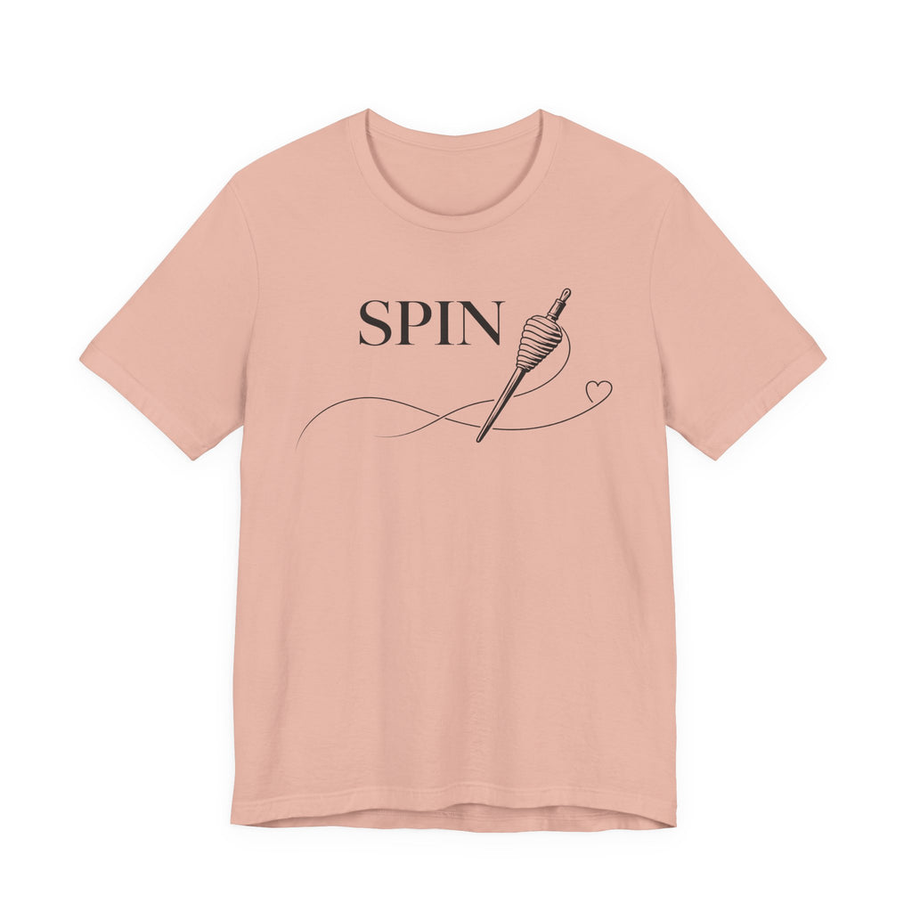 Spin (Fiber Arts Tee Shirt)