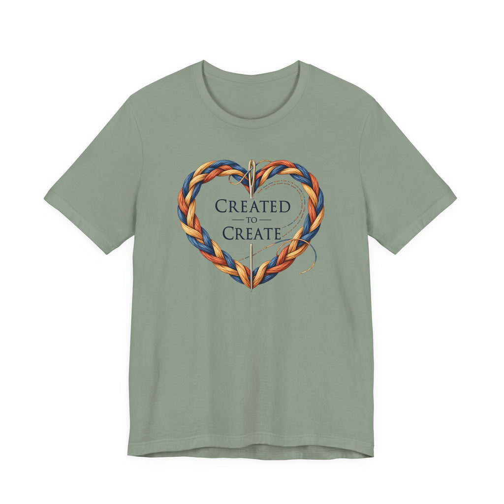 Created to Create (Sewing Heart Tee)