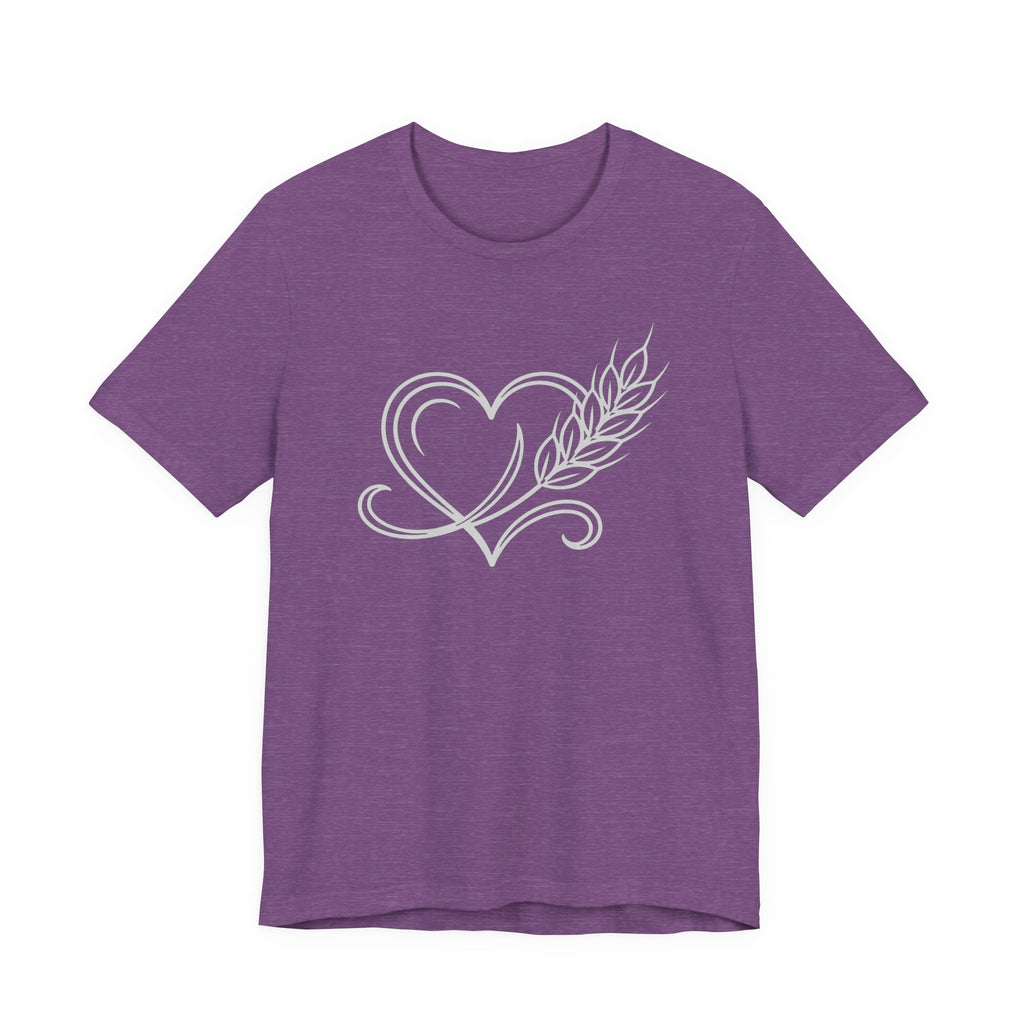 Heart Wheat (Love Baking Tee - Dark Colors)