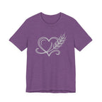 Heart Wheat (Love Baking Tee - Dark Colors)