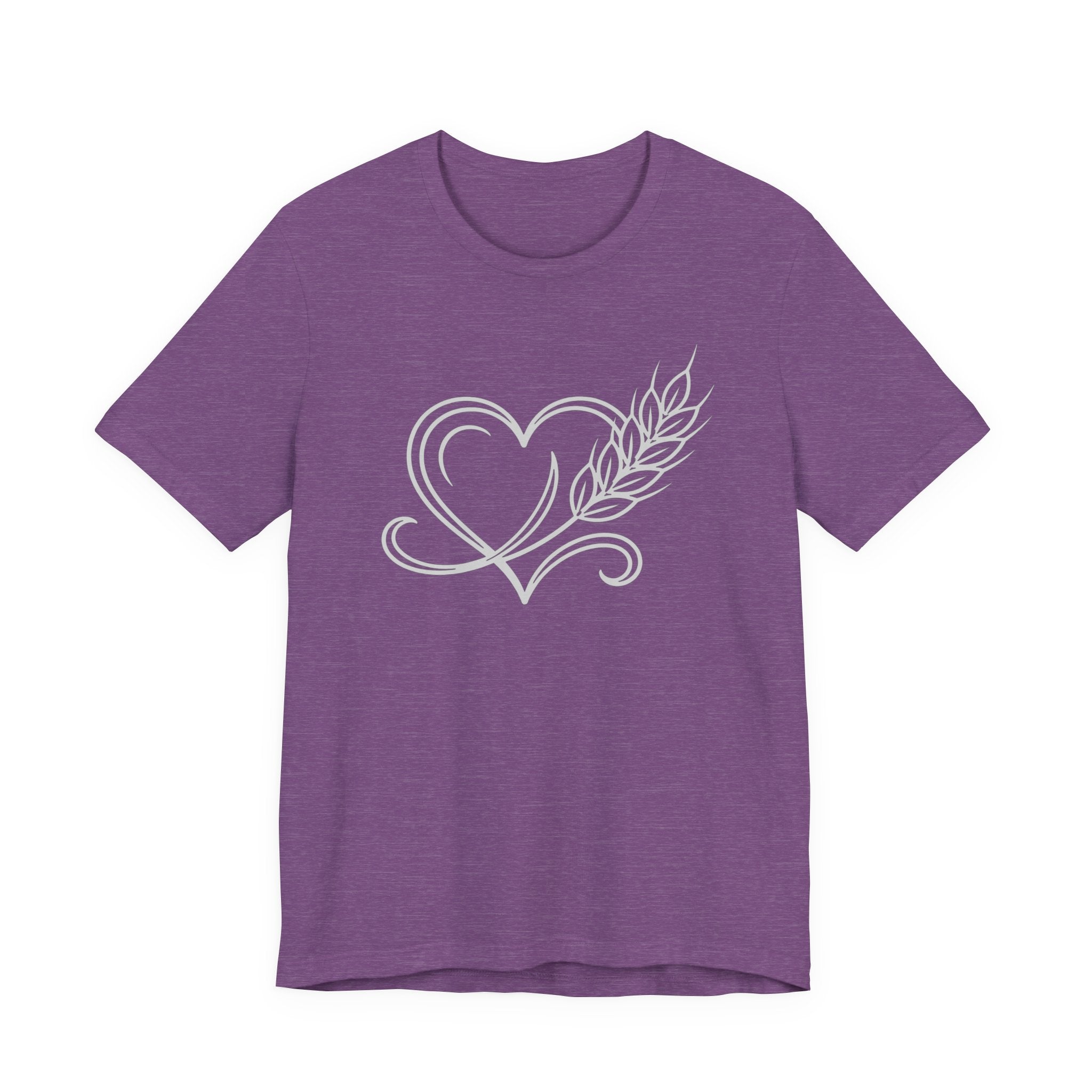 Heart Wheat (Love Baking Tee - Dark Colors)