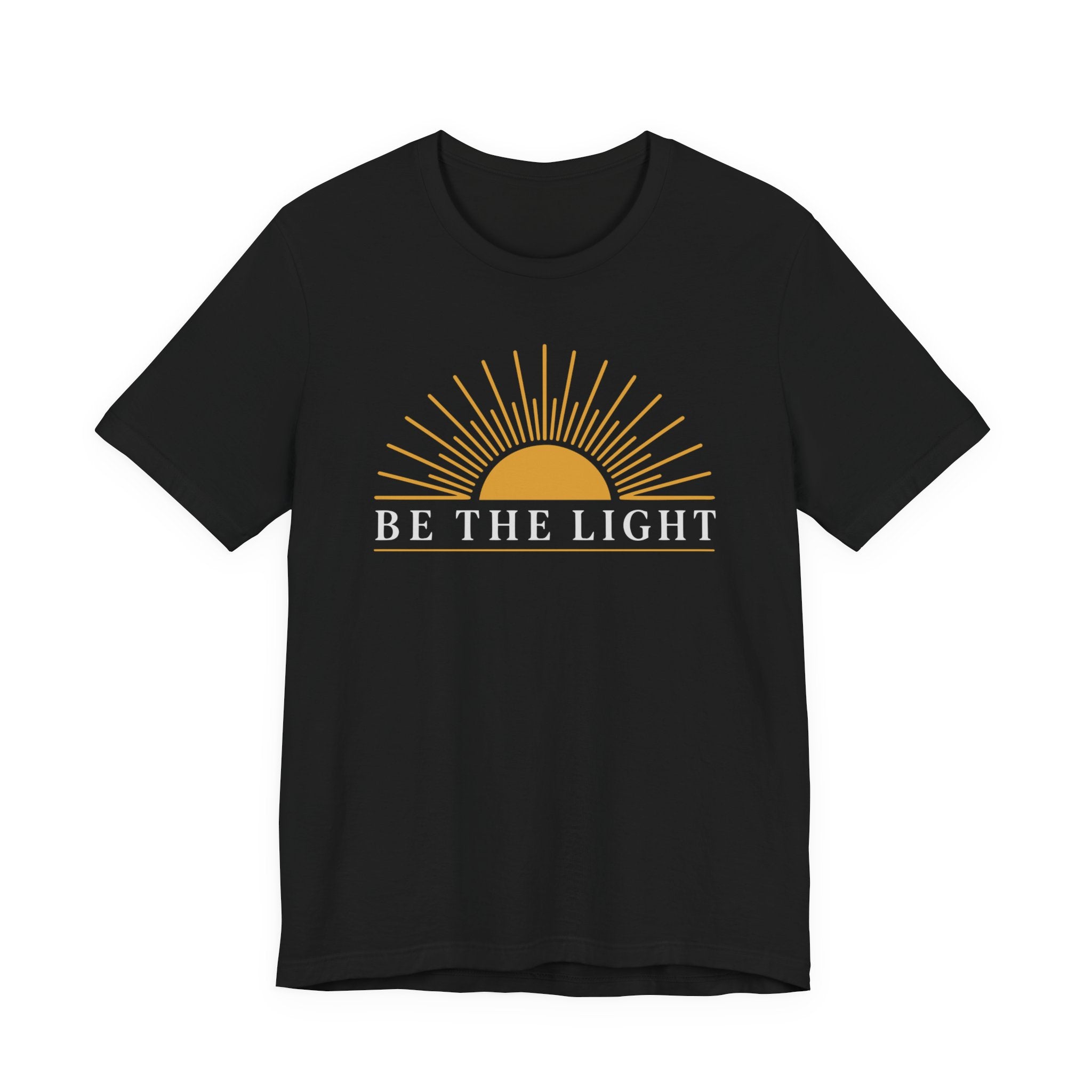 Be The Light (Christian Tee in Dark Colors)