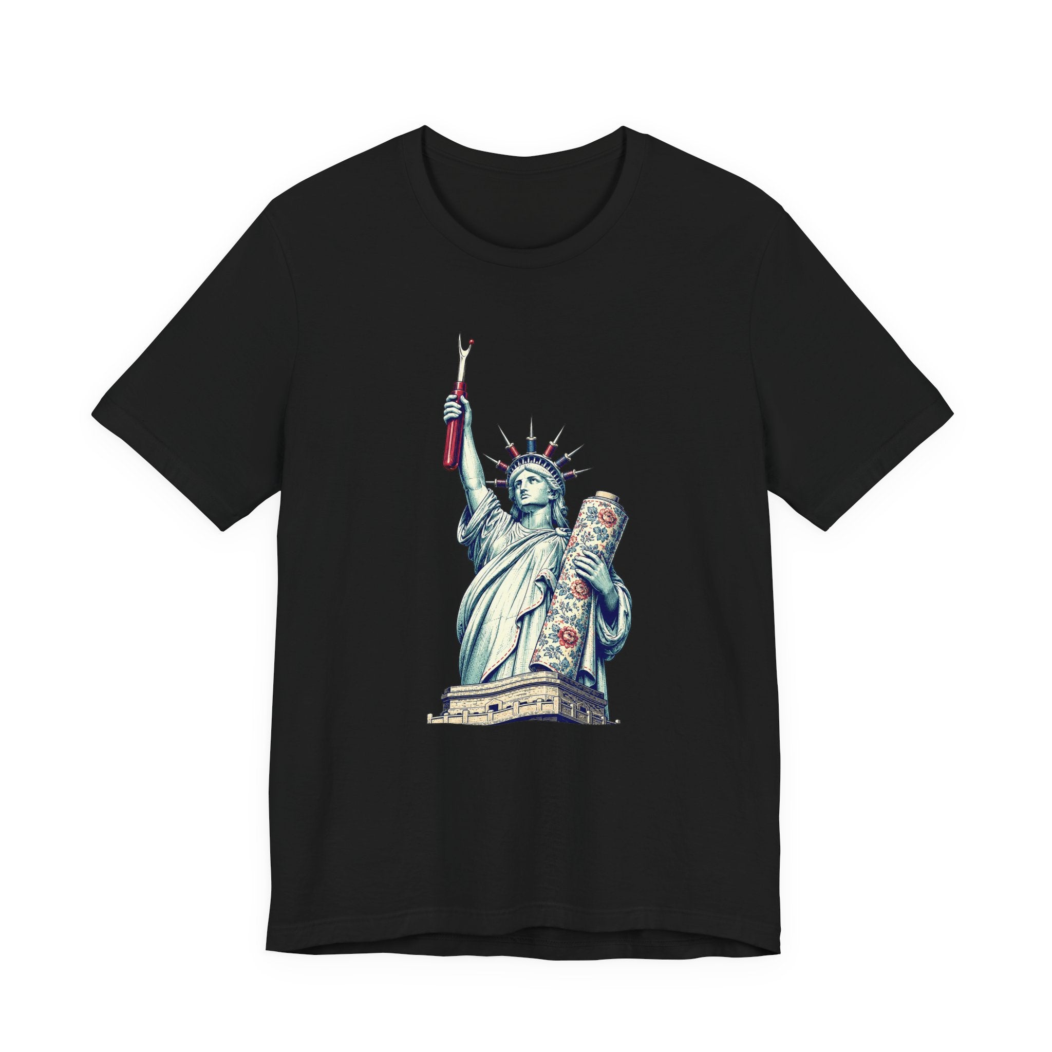 Sewing Statue of Liberty (Sewing Tee)