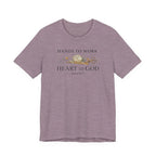 Hands to Work Heart to God (Psalm 90:17   Crochet Tee)