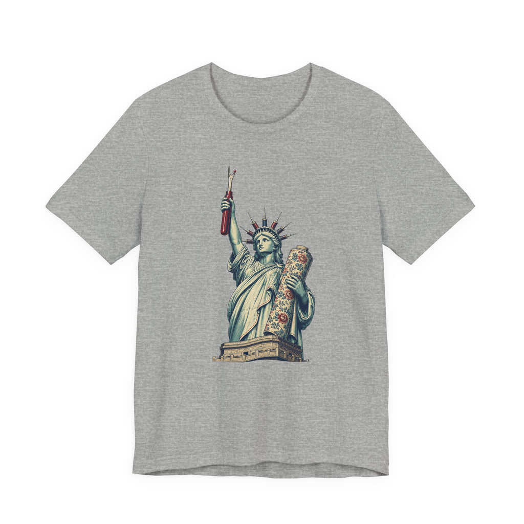 Sewing Statue of Liberty (Sewing Tee)