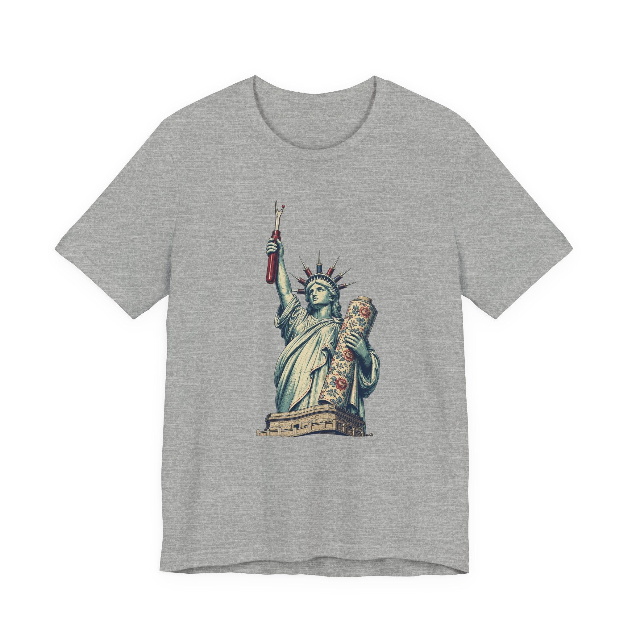 Sewing Statue of Liberty (Sewing Tee)