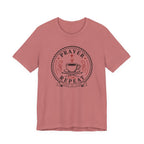 Prayer Coffee Knit Repeat (Christian Knitting Tee)