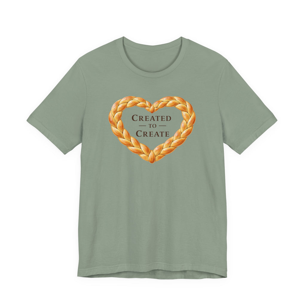 Created to Create (Christian Bakers Heart Tee)