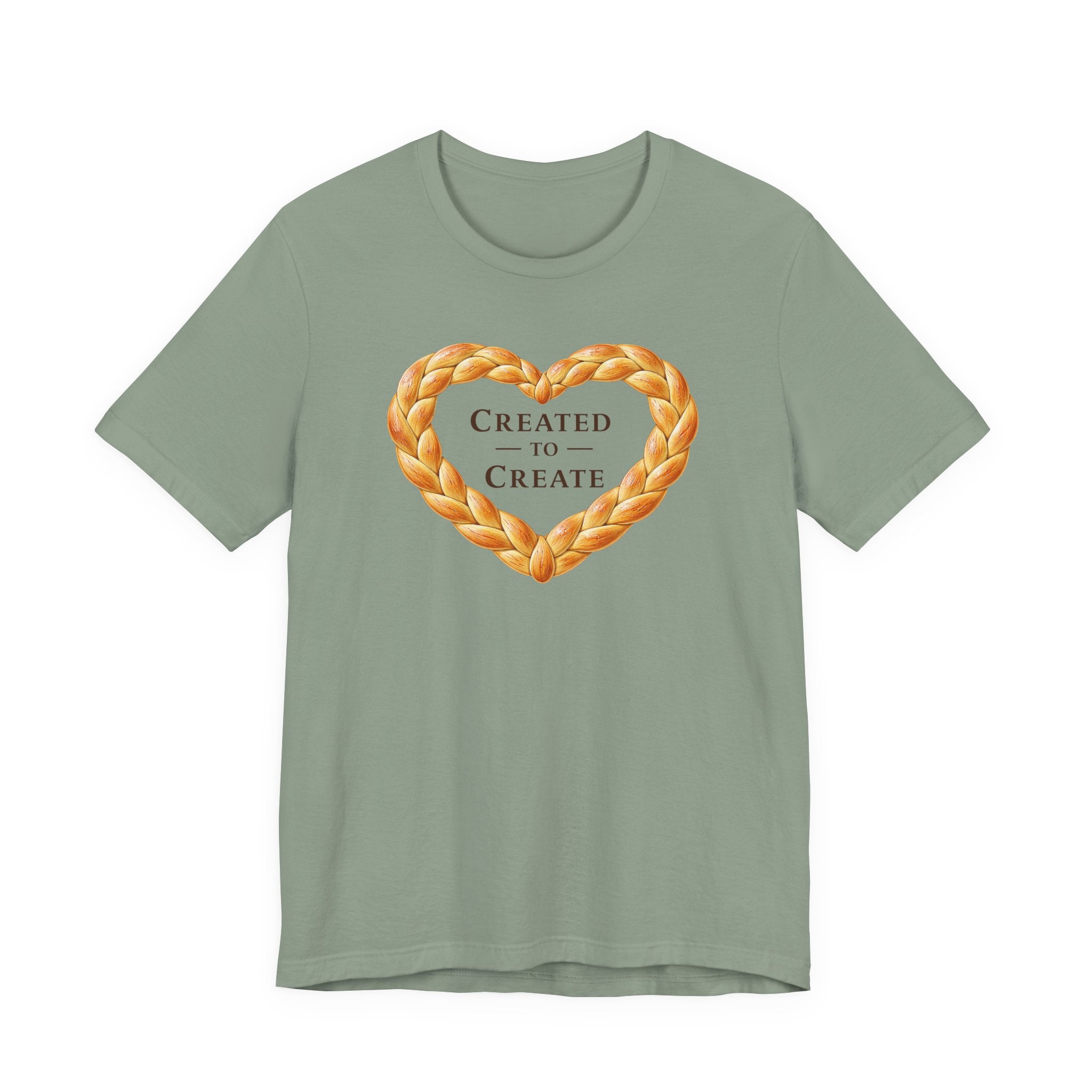 Created to Create (Christian Bakers Heart Tee)
