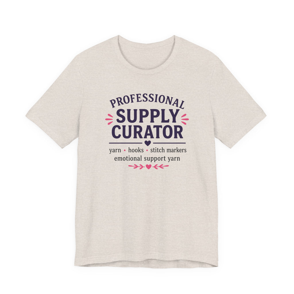 Professional Supply Curator (Crochet Tee)
