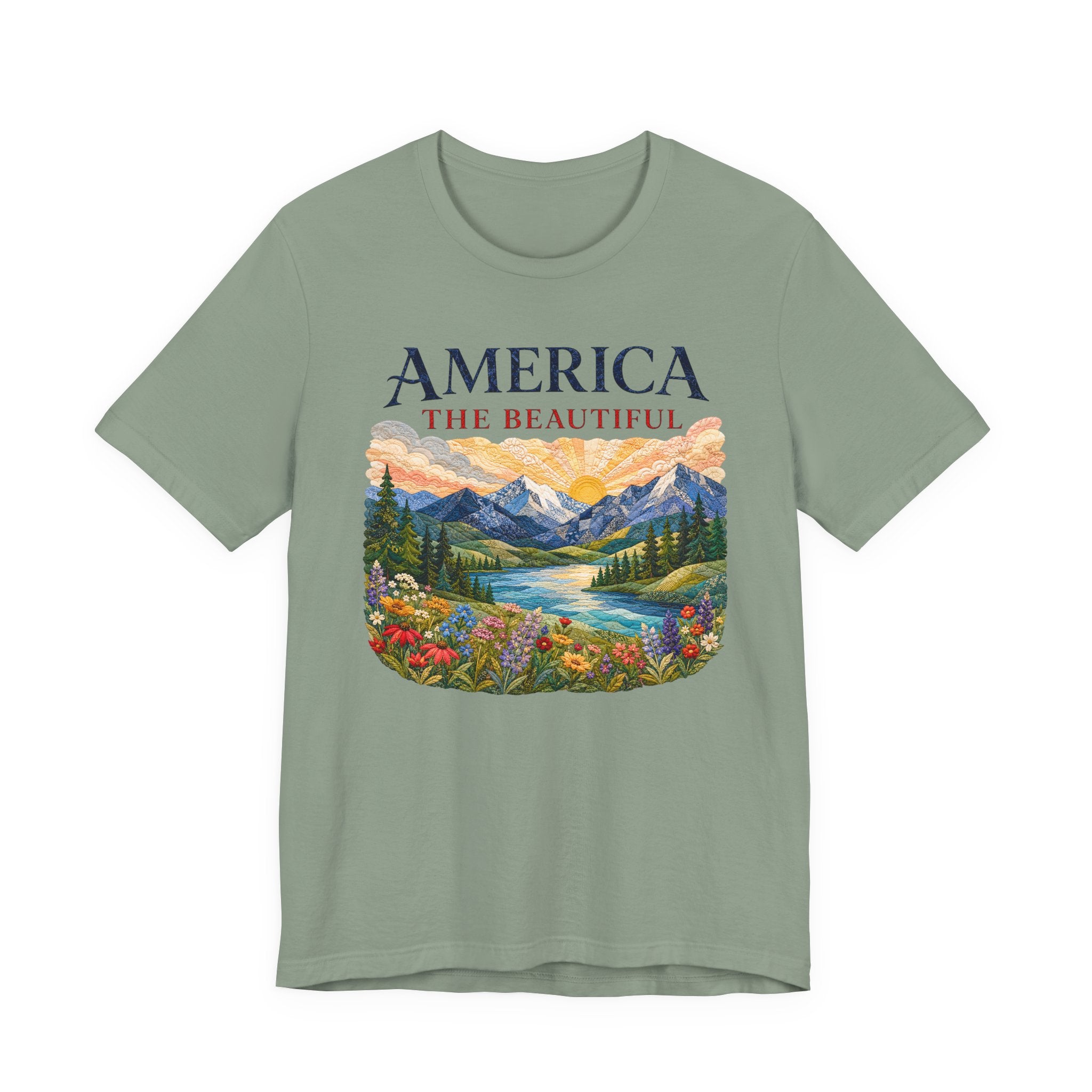 American The Beautiful Scene (Patriotic Tee)
