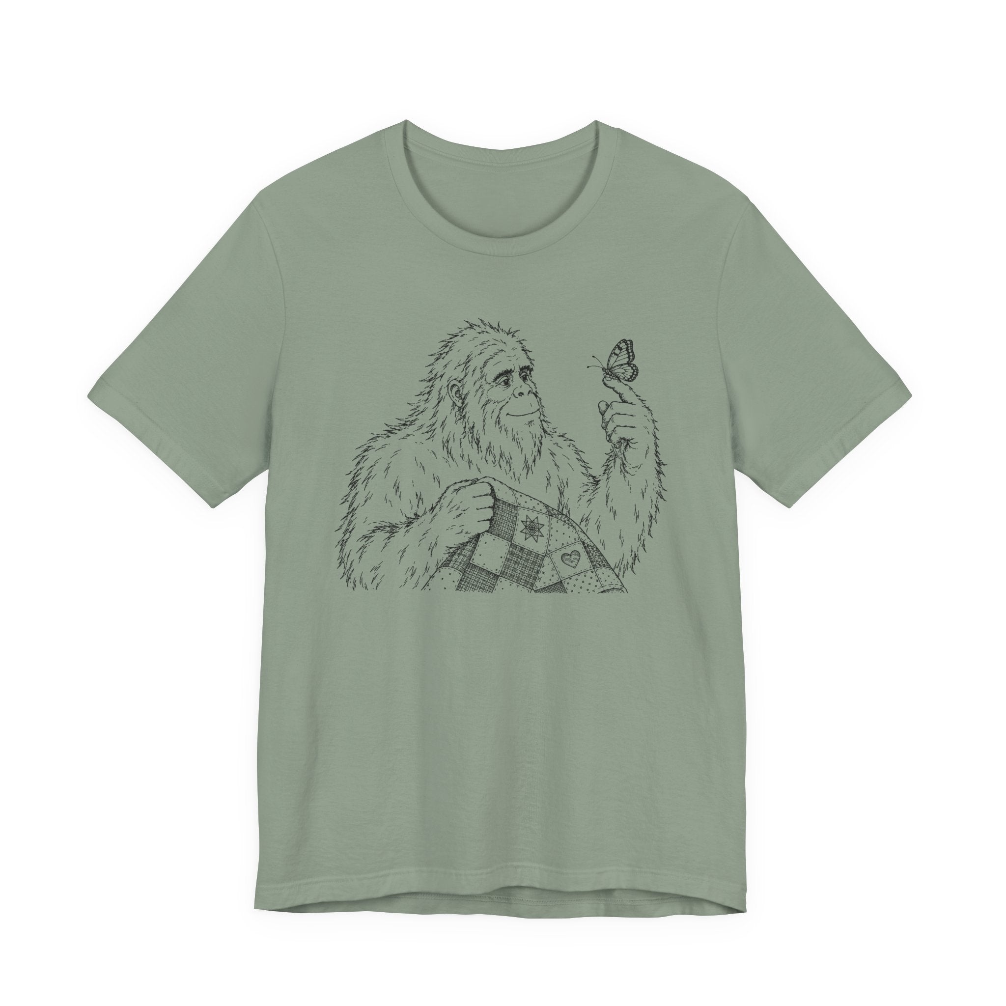 Bigfoot Quilter with Butterfly (Sewing Tee)
