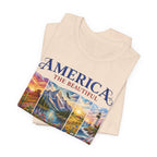 American The Beautiful Panels (Patriotic Tee)