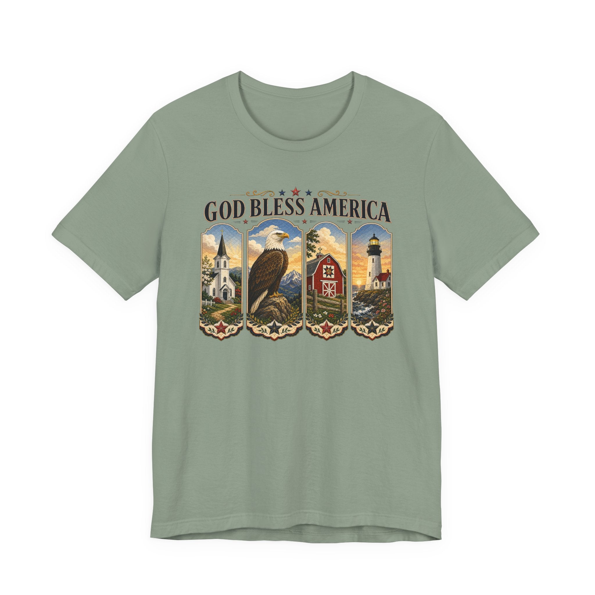 God Bless America (Patriotic Tee)