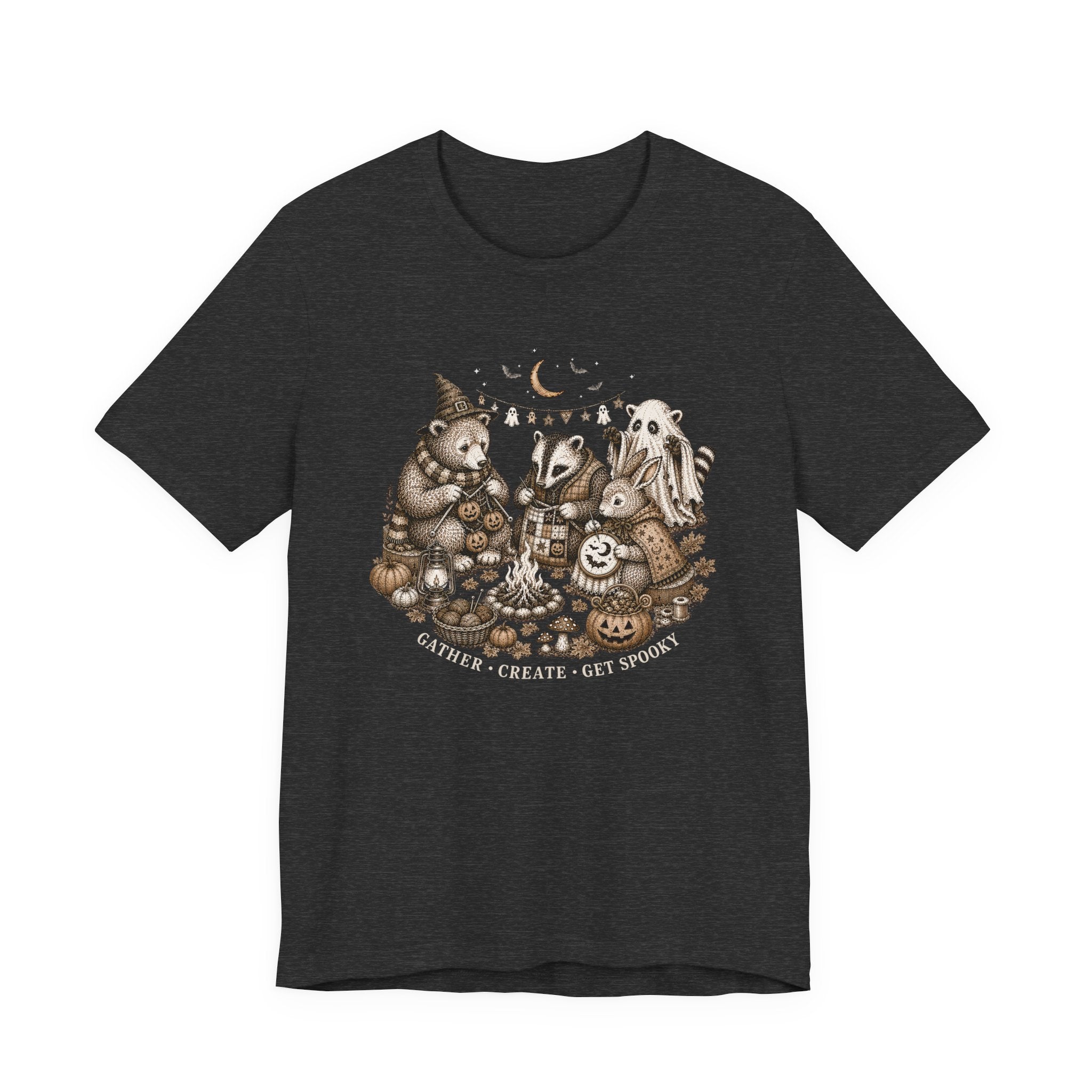 Forest Friends Halloween (Sewing Tee)
