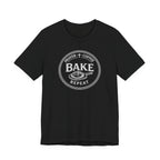 Prayer + Coffee + Bake + Repeat (Christian Tee in Dark Colors)