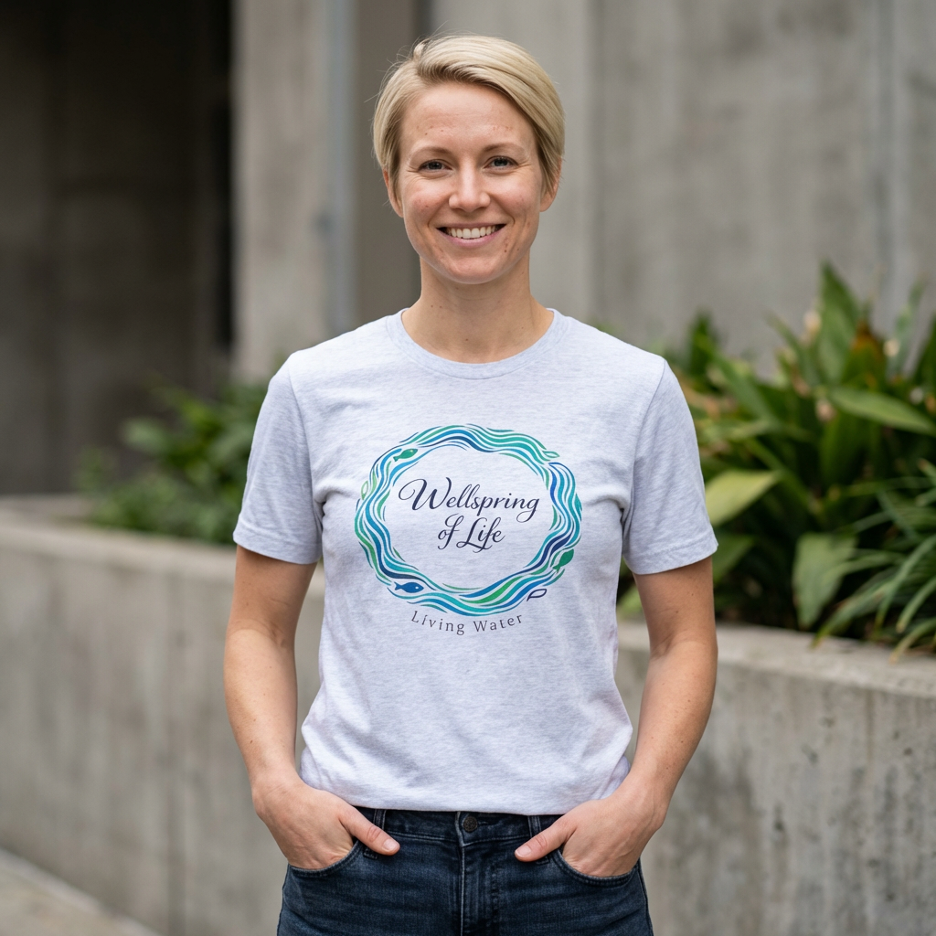 Wellspring... Living Water (Christian Tee)
