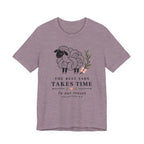 The Best Yarn Takes Time (Galations Christian Tee)
