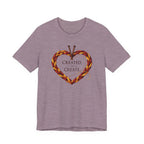 Created To Create (Christian Knitting Heart Tee)
