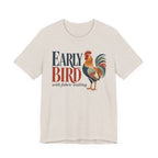 Early Bird With Fabric Waiting (Sewing Tee)