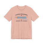 Casting On Blessings Binding off Worries (Christian Knitters Tee)