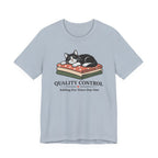 Quality Control - Adding Fur Since Day One (Kitty Sewing Tee)